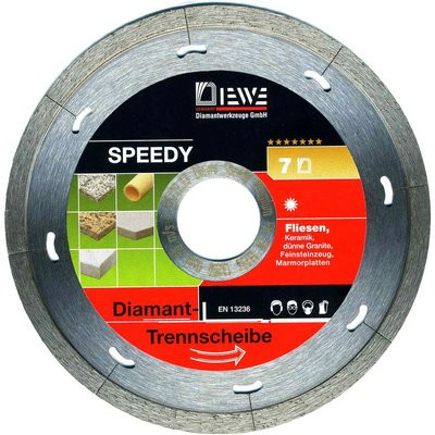 Diewe Diamanttrennscheibe Speedy 125mm Aufnahme 22.23