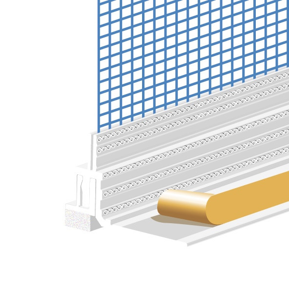 Knauf Fensteranschlussprofil Duo G6 2600mm