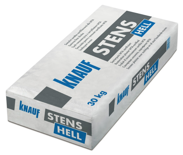 Knauf Stens Hell 1.2mm 30kg Sanierputz WTA