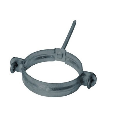 Ned Zink Nova pre-patinated pipe clamp 80mm pin 140mm