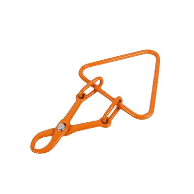 Deckelhebezange f. Kabelschachtabdeckung gelb mit Dreieckgriff