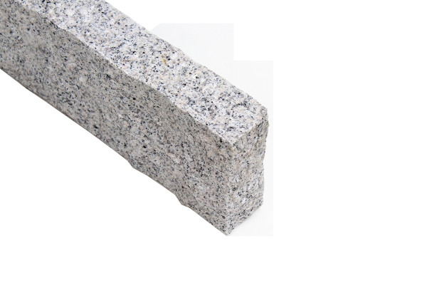 Granit Randstein China Grey 8x30x100 Grau OF allseits gespitzt
