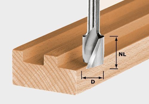 Festool Spiralnutfräser Hw Spi D10/30