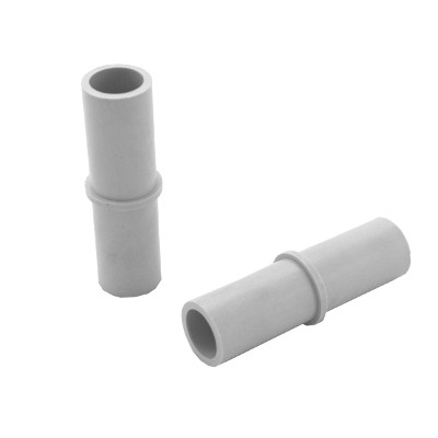 PE-Rohrinnenverbinder grau Ø 27mm aussen f. Schneefangrohre 32/2mm