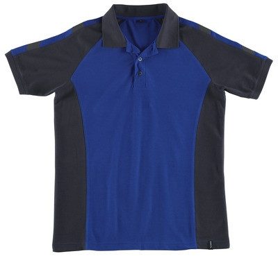 MASCOT® Bottrop Polo-Shirt kornblau/schwarzblau Gr.2XL