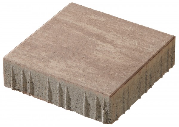Kann Pflaster Stratos 30x30x8cm canyonbraun betonglatt