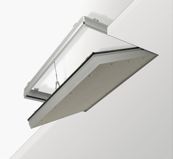 Klasa kontroli aluminium Knauf System K219 BS90. Płyta kominkowa 416x636mm - 2x20mm