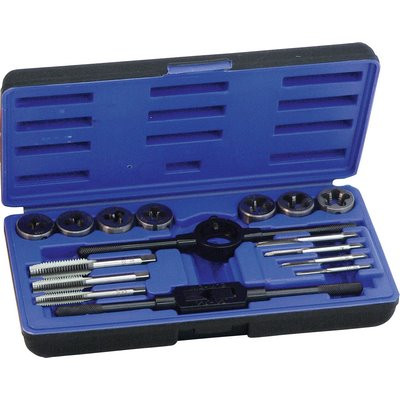 Triuso thread cutting set 16 pcs M3 - M12
