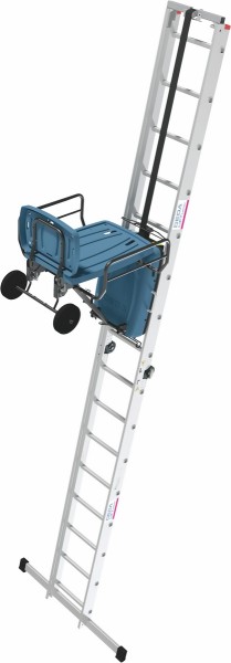 GEDA AkkuLeiterLIFT 4.50m Leiterlänge bestehend aus: