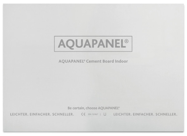 Knauf AQUAPANEL Cement Board Indoor 900x1250x12.5mm - 55 St/Pal. - NEU -