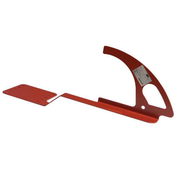 FALLNEDA Sicherheitsdachhaken Typ B GRH-03 (für Pfanne) Oxidrot RAL3009