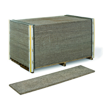 Na bazie cementu Heraklith C Format płyty z wełny drzewnej: 2000x600x25 mm