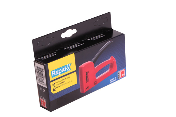 Rapid Handtacker 53 Ergonomic f. Klammern 4-10mm