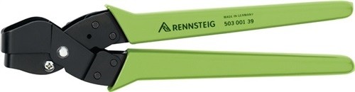 Notching pliers L.245mm cutting width 20mm cutting depth 29mm copper coating RENNSTEIG