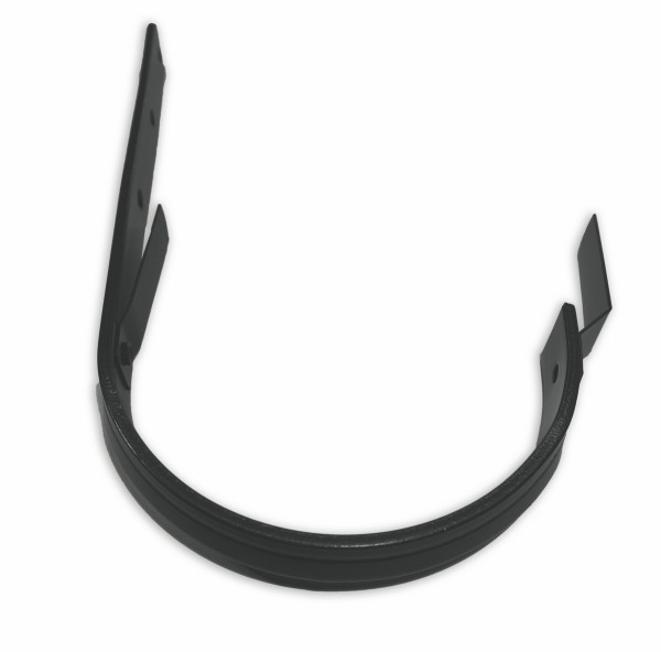 Haushaut Rinnenhalter Stahl vz 333 kurz 30x5mm Anthrazit Pearls