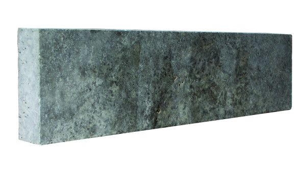 Lagotrade Travertin Silver silver-grey strip stone 100/25/8 cm