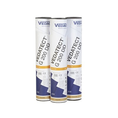 VEDATECT G 200 DD besandet Dachdichtungsbahn 10.00qm Rolle