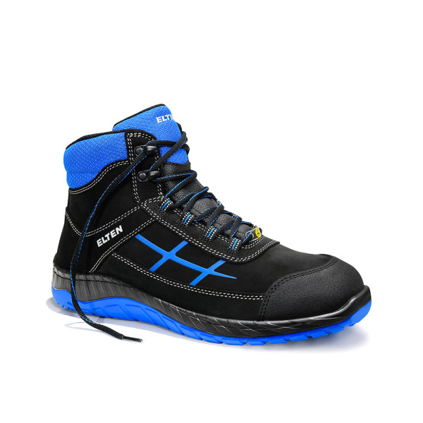 Elten Sicherheitsschnürstiefel MALVIN blue Mid ESD S3 769541-44