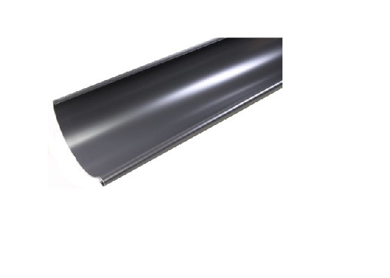 PREFA Dachrinne 0.7mm 5mtr D 250mm große Wulst anthrazit