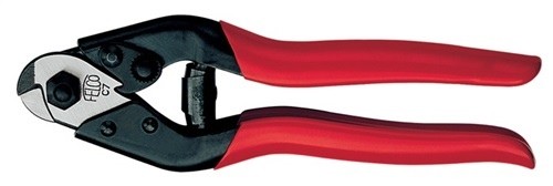Drahtseilschere C7 L.190mm FELCO f.Kabel-D.7mm m.Ku.-Überzug