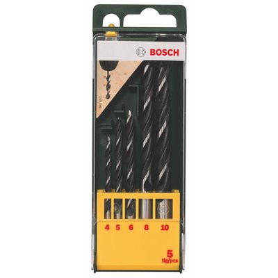 Bosch Holzspiralbohrer Set 5tlg.