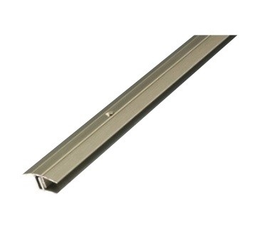 PLP 7/17 Übergang Alu Edelstahl-Design 38x1000mm Parkett u. Laminatsystem