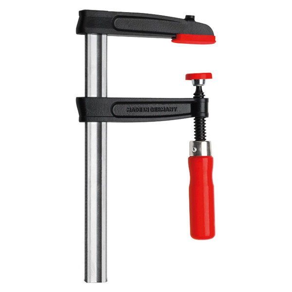 Bessey malleable cast iron screw clamp TPN 200/60mm rail 20x5mm wooden handle