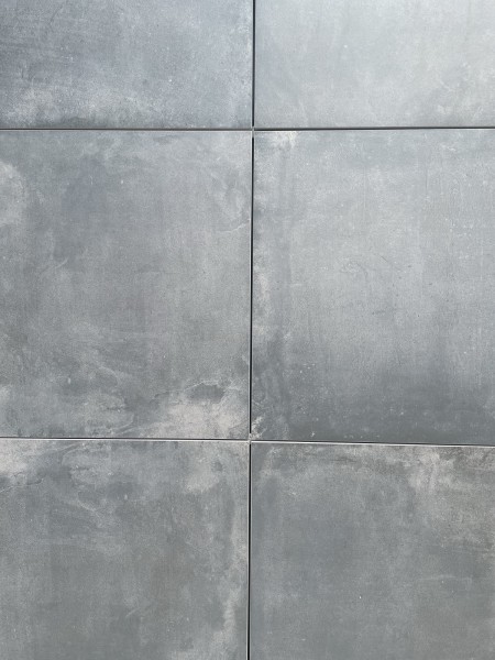 KRAFTceramika Feinsteinzeug Betonoptik 60x60x3cm R11 rektifiziert dunkelgrau