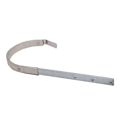 Lehmann UGINOX® umm. Rinnenhaken halbr. 25-25/5mm langer Zuschnitt
