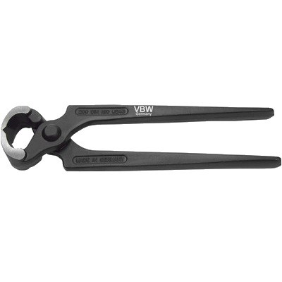 VBW Kneifzange 240mm - 515020 Schwarz lackiert polierter Kopf