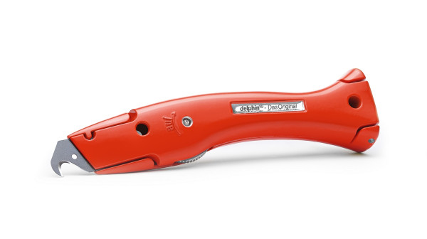 Delphin®-03 Farb Edition Rot Universalmesser inkl. Kunststoffköcher