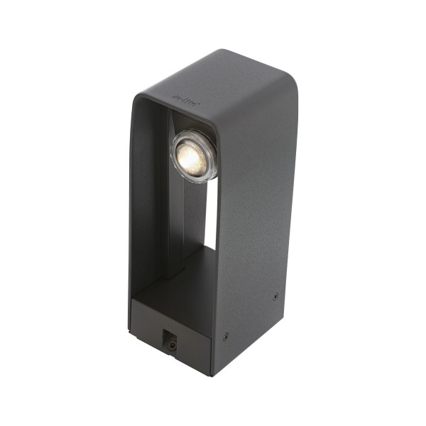 in-lite Stehleuchte LED ACE dark 12V 3W Alu. Warmweiß