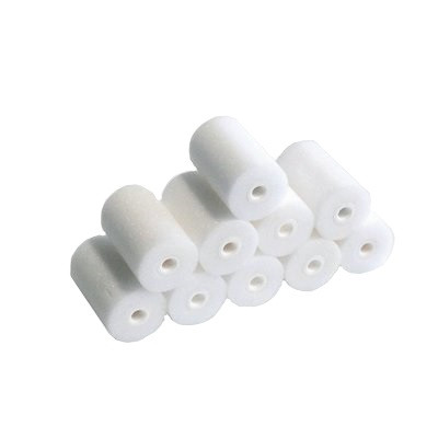 Nespoli Heizkörperwalze Schaum 64mm weiß 10er Pack