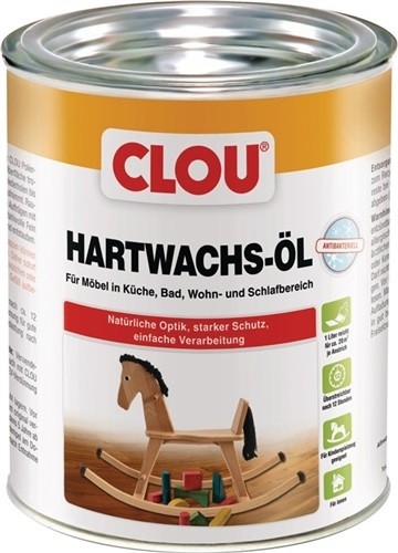 Hartwachs-Öl flüssig farblos 750 ml Dose CLOU
