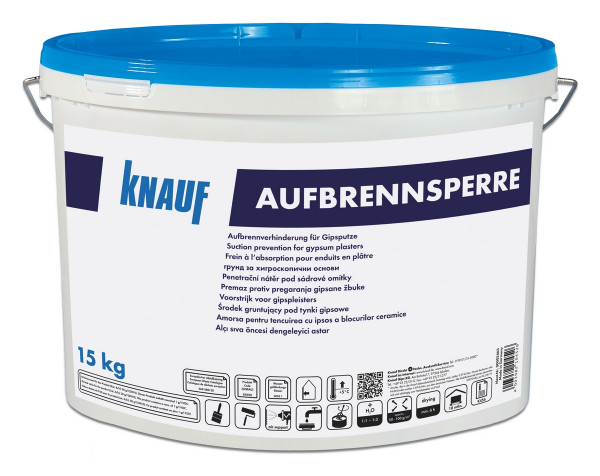 Knauf Aufbrennsperre für Gipsputze und Rotkalk in-System für innen 15kg