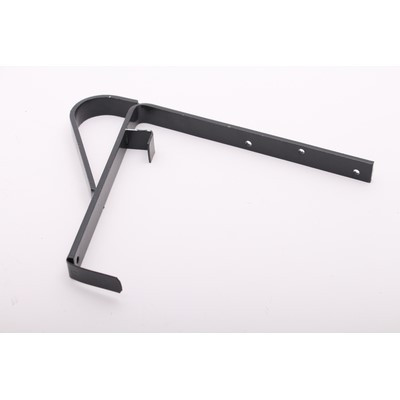 LEH PB Schneefangstütze anthrazit 200-25/6mm gerade