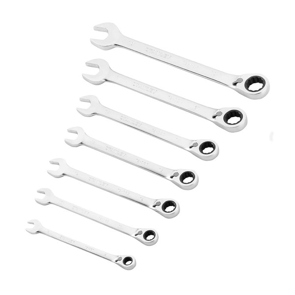 SBD Schraubenschlüssel-Set 7-tlg. Satin verchromt