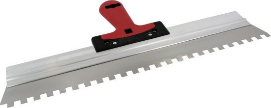 Triuso Fassadenspachtel 475mm Trapezzahnung 10mm für Trockenbau