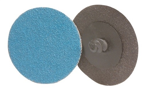 Schleifscheibe ZK blau D.75mm K.120 blau f.Schn.wechsel.sys.