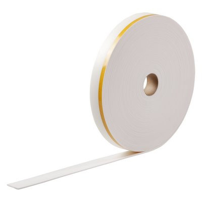 Prima Separation Strip B2 3x35mm 30mtr/Rll 12mm Self-Adhesive Strip white Wall Connection