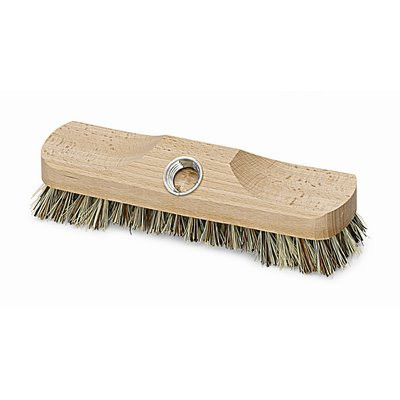 Nespoli Schrubbürste Holz m. Bart Union Stielgewinde 23cm