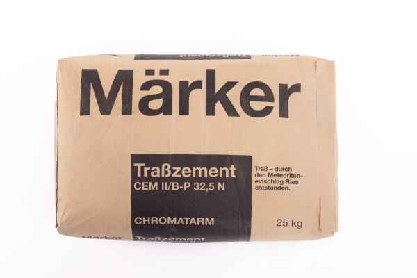 Solnhofer Portland pozzolana cement CEM II BP 32.5 N 25kg - (trass cement)
