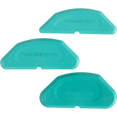 Triuso Fugenmeister Radien Schablonen 3er Set