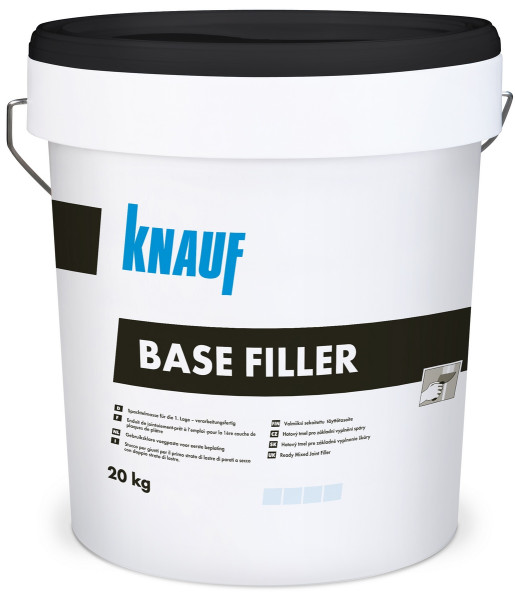 Knauf Sheetrock Base Filler 20kg Spachtelmasse (E514002) schwarzer Deckel