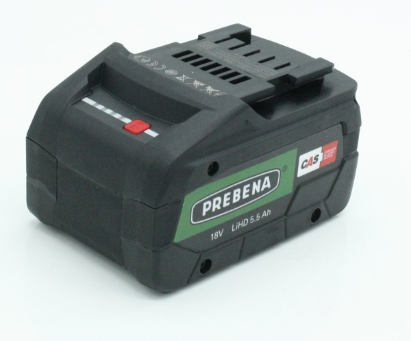 Prebena Akku LIHD 18 V 5.5 Ah