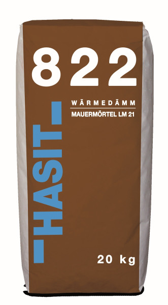 Hasit 822 Wärmedämm-Mauermörtel LM 21 M5 20kg Sack