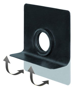 SitaMore Dampfsperrplatte DN70 flex für Rundrohr - 187090