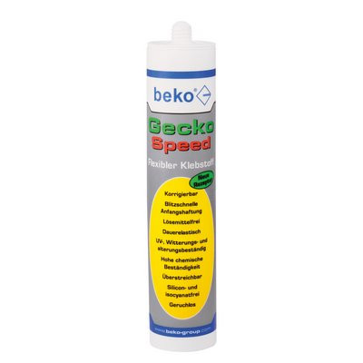 Beko Gecko Speed white 310ml Flexible Adhesive