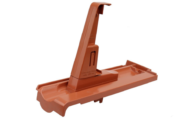 Braas Granat 11V Natur-/Kupferrot Schneefangpfanne Alu rot