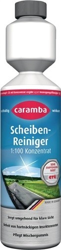 Window cleaner concentrate 1 100 250 ml bottle CARAMBA